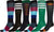 Sakkas Liea Ladies Colorful Unique Pattern / Solid Knee High Socks Assorted 6-Pack