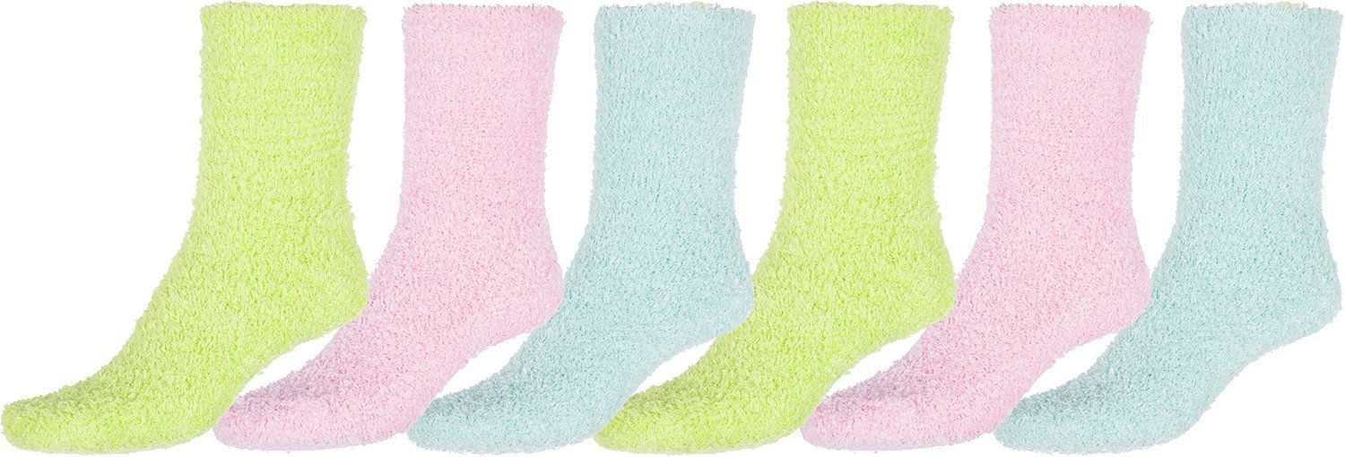 Calcetines tobilleros suaves y antideslizantes Sakkas (paquete de 6)