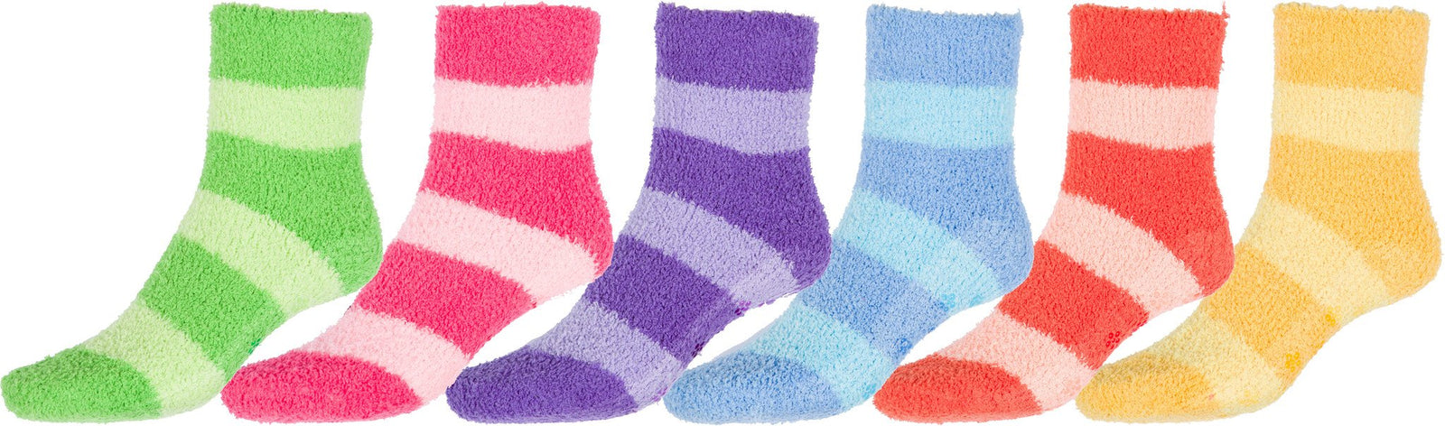 Calcetines tobilleros suaves y antideslizantes Sakkas (paquete de 6)