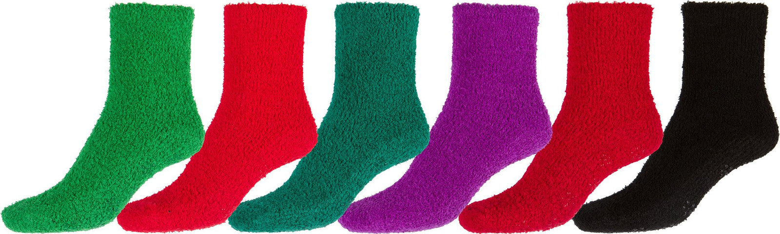 Calcetines tobilleros suaves y antideslizantes Sakkas (paquete de 6)