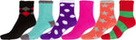 Calcetines tobilleros suaves y antideslizantes Sakkas (paquete de 6)