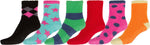 Calcetines tobilleros suaves y antideslizantes Sakkas (paquete de 6)