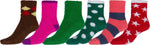 Calcetines tobilleros suaves y antideslizantes Sakkas (paquete de 6)