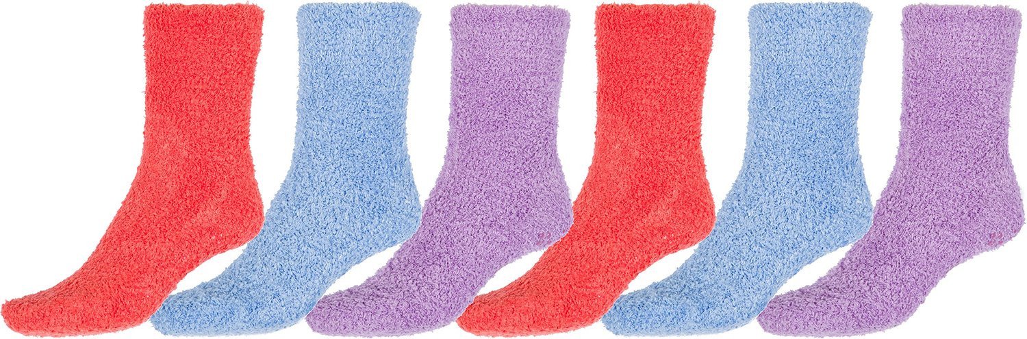 Calcetines tobilleros suaves y antideslizantes Sakkas (paquete de 6)
