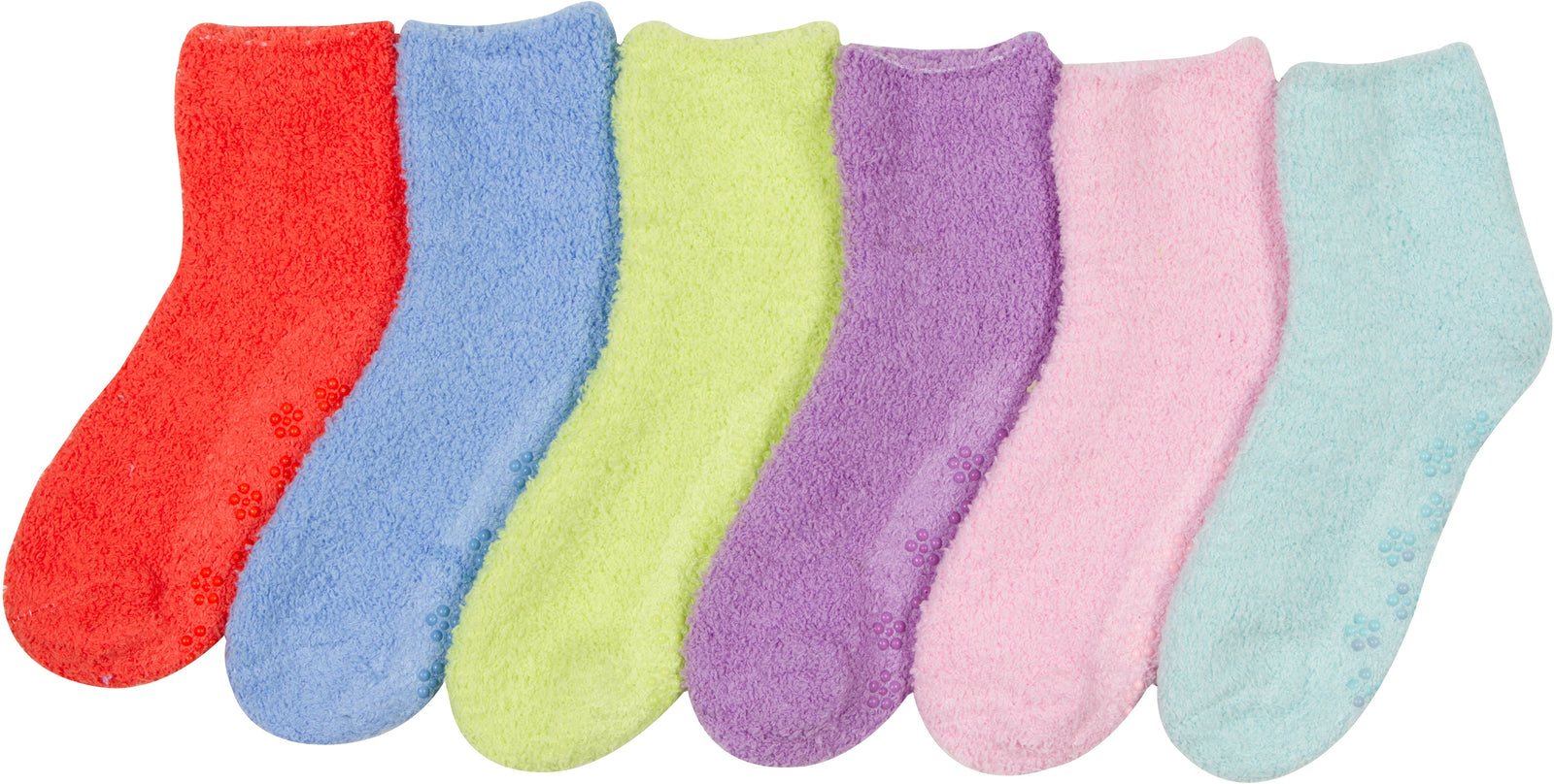 Calcetines tobilleros suaves y antideslizantes Sakkas (paquete de 6)