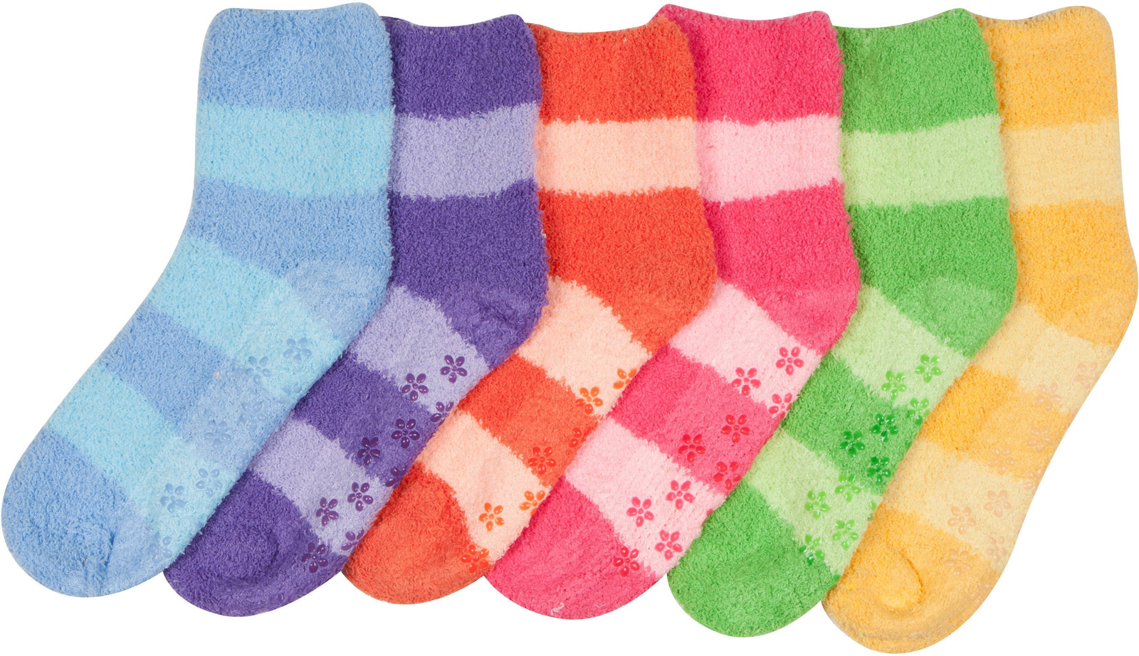 Calcetines tobilleros suaves y antideslizantes Sakkas (paquete de 6)