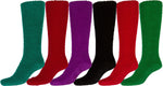 Calcetines Sakkas para mujer, suaves, antideslizantes y afelpados, hasta la rodilla, surtidos (paquete de 6)