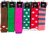 Calcetines Sakkas para mujer, suaves, antideslizantes y afelpados, hasta la rodilla, surtidos (paquete de 6)