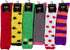 Calcetines Sakkas para mujer, suaves, antideslizantes y afelpados, hasta la rodilla, surtidos (paquete de 6)