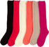 Calcetines Sakkas para mujer, suaves, antideslizantes y afelpados, hasta la rodilla, surtidos (paquete de 6)