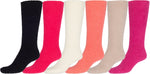 Calcetines Sakkas para mujer, suaves, antideslizantes y afelpados, hasta la rodilla, surtidos (paquete de 6)