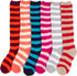 Calcetines Sakkas para mujer, suaves, antideslizantes y afelpados, hasta la rodilla, surtidos (paquete de 6)
