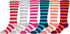 Calcetines Sakkas para mujer, suaves, antideslizantes y afelpados, hasta la rodilla, surtidos (paquete de 6)