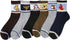 Calcetines deportivos con estampado divertido para niño de Sakkas (paquete de 6)