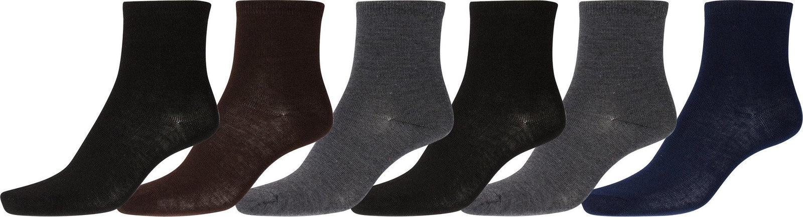 Calcetines deportivos con estampado divertido para niño de Sakkas (paquete de 6)