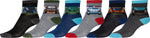 Calcetines deportivos con estampado divertido para niño de Sakkas (paquete de 6)