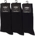 Calcetines de vestir Sakkas de mezcla de algodón para hombre, con estampado y canalé, paquete económico de 6