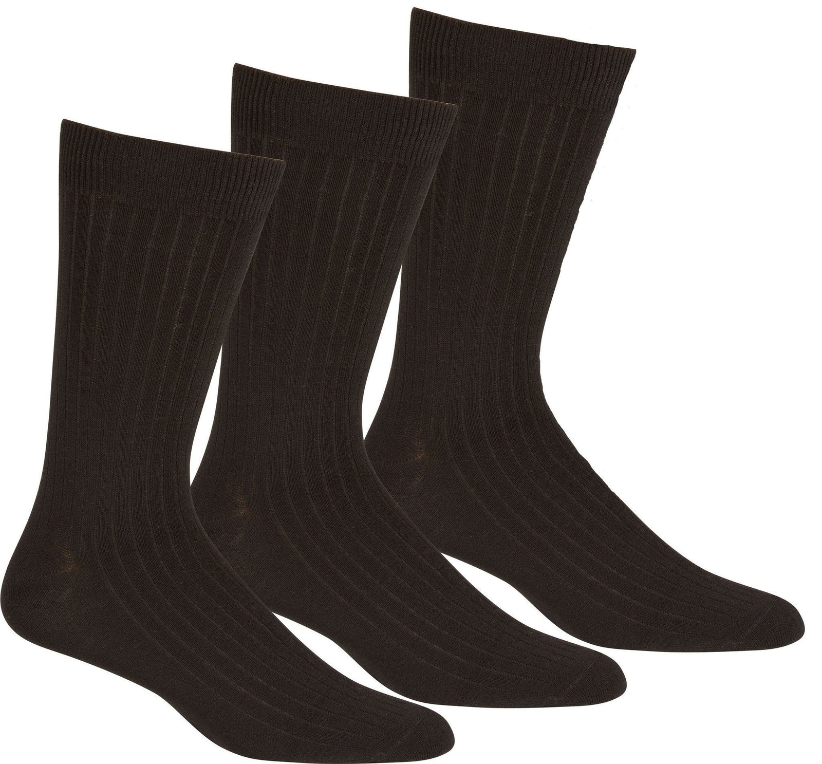 Calcetines de vestir Sakkas de mezcla de algodón para hombre, con estampado y canalé, paquete económico de 6