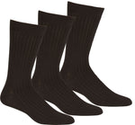 Calcetines de vestir Sakkas de mezcla de algodón para hombre, con estampado y canalé, paquete económico de 6
