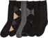 Calcetines de vestir Sakkas de mezcla de algodón para hombre, con estampado y canalé, paquete económico de 6