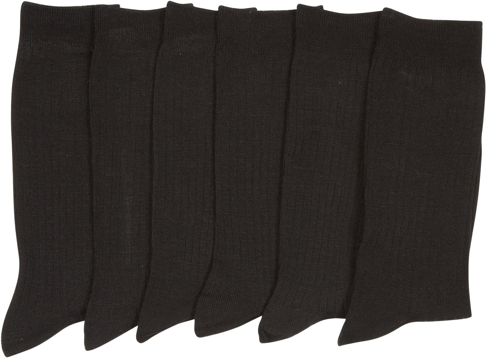 Calcetines de vestir Sakkas de mezcla de algodón para hombre, con estampado y canalé, paquete económico de 6