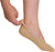 Calcetines invisibles Sakkas Footsies para mujer, con forro sólido, paquete de 4