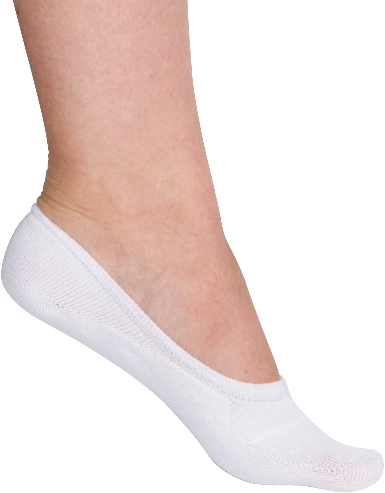 Calcetines invisibles Sakkas Footsies para mujer, con forro sólido, paquete de 4