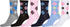 Sakkas Women's Fun Colorful Design Poly Blend Crew Socks Assorted 6-Pack