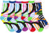 Sakkas Women's Fun Colorful Design Poly Blend Crew Socks Assorted 6-Pack
