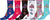 Sakkas Women's Fun Colorful Design Poly Blend Crew Socks Assorted 6-Pack