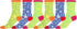 Sakkas Women's Fun Colorful Design Poly Blend Crew Socks Assorted 6-Pack