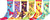 Sakkas Women's Fun Colorful Design Poly Blend Crew Socks Assorted 6-Pack