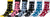 Sakkas Women's Fun Colorful Design Poly Blend Crew Socks Assorted 6-Pack