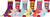 Sakkas Women's Fun Colorful Design Poly Blend Crew Socks Assorted 6-Pack