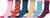 Sakkas Women's Fun Colorful Design Poly Blend Crew Socks Assorted 6-Pack