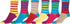 Sakkas Women's Fun Colorful Design Poly Blend Crew Socks Assorted 6-Pack