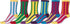 Sakkas Women's Fun Colorful Design Poly Blend Crew Socks Assorted 6-Pack