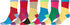 Sakkas Women's Fun Colorful Design Poly Blend Crew Socks Assorted 6-Pack