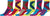 Sakkas Women's Fun Colorful Design Poly Blend Crew Socks Assorted 6-Pack