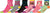 Sakkas Girl's Creative Fun Cotton Blend Crew Socks Assorted Color 6-Pack