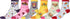 Sakkas Girl's Creative Fun Cotton Blend Crew Socks Assorted Color 6-Pack