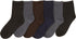 Sakkas Girl's Creative Fun Cotton Blend Crew Socks Assorted Color 6-Pack