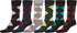 Calcetines de vestir con estampado clásico Sakkas para hombre (paquete de 6)
