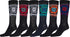 Calcetines de vestir con estampado clásico Sakkas para hombre (paquete de 6)