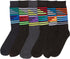 Calcetines de vestir con estampado clásico Sakkas para hombre (paquete de 6)