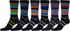 Calcetines de vestir con estampado clásico Sakkas para hombre (paquete de 6)