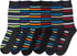 Calcetines de vestir con estampado clásico Sakkas para hombre (paquete de 6)