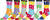 Sakkas Women's Fun Colorful Design Poly Blend Crew Socks Assorted 6-Pack