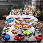 Hot Wheels Bedding Set Duvet Cover Bed Sets