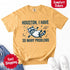 Houston I Have So Many Problems Raccoon T-Shirt
